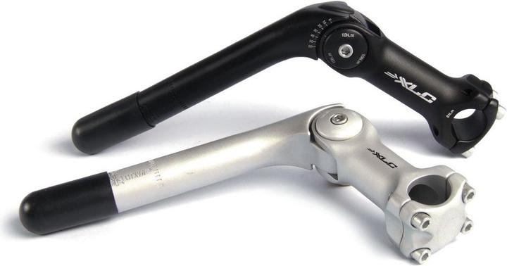 Actual product image XLC ST-T02 stem 1"/22.2 mm Ø25.4 mm angle adjustable (80 mm, 25.40 mm)