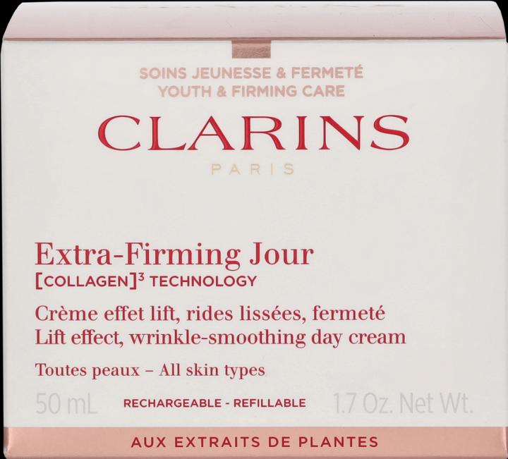 Actual product image Clarins Extra Firming (50 ml, Day cream, Up to SPF 10)