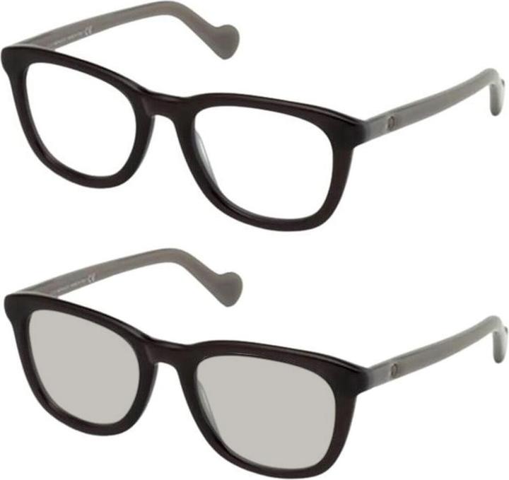 Moncler Men's sunglasses PHOTOCHROMIC TRANSPARENT GRAY WITH MEDIUM GRAY