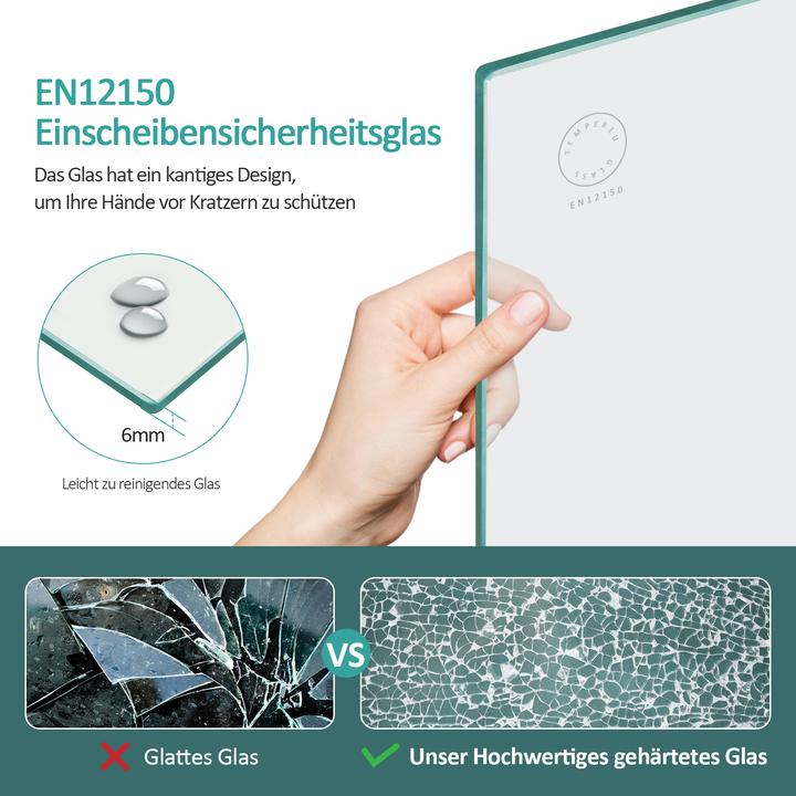Produktbild Emke Duschwand (100 cm, 140 cm)