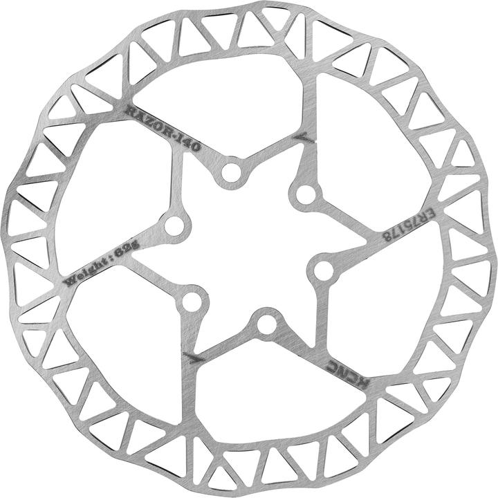 Actual product image KCNC RAZOR brake disc 6-hole (180 mm)