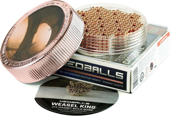 Actual product image Neoballs Sphere Magnets Rosegold - Tesseract Cassette