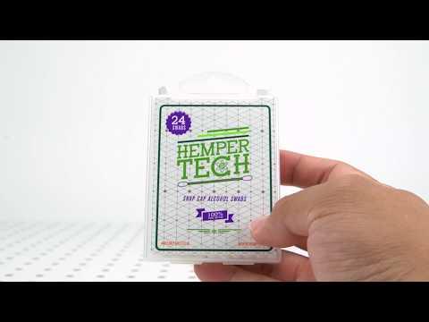 Actual product image Hemper swabs with alcohol