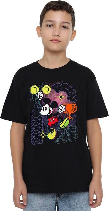 Immagine prodotto Mickey Mouse Maglietta Pixel Bambini (128)
