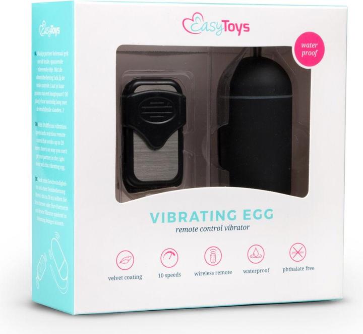 Image du produit Easytoys Oeuf vibrant