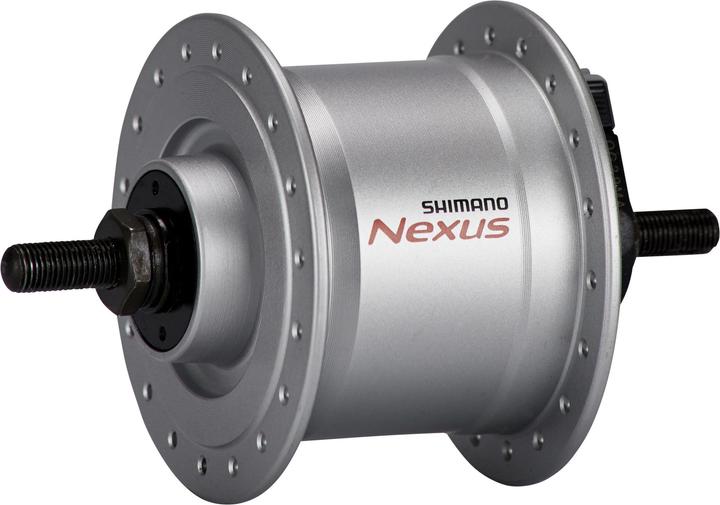 Actual product image Shimano Nexus DH-C3000-3N hub dynamo 3 Watt for rim brake/screw axle (Rim brake)