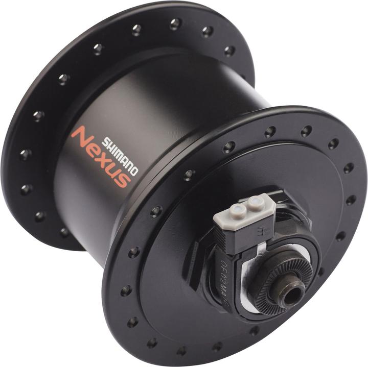 Actual product image Shimano Nexus DH-C3000-3N hub dynamo 3 watts for rim brake / quick release (Rim brake)