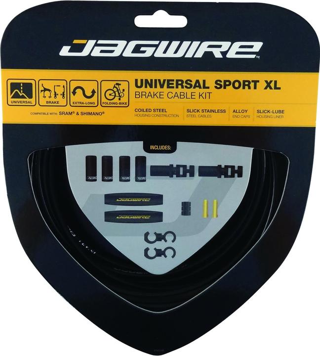 Image du produit Jagwire Kit de câbles de frein Universal Sport XL (Kit de frein)