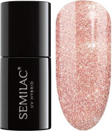 Immagine prodotto Semilac 094 Oro rosa 7ml (Colore beige Oro rosa, Vernice UV gel)