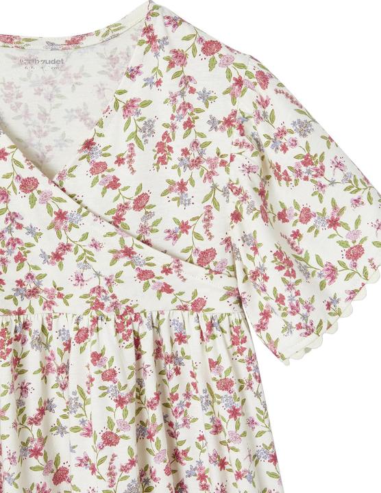 Actual product image Vertbaudet Geblümtes Mädchen Kleid mit Wickelausschnitt (98)
