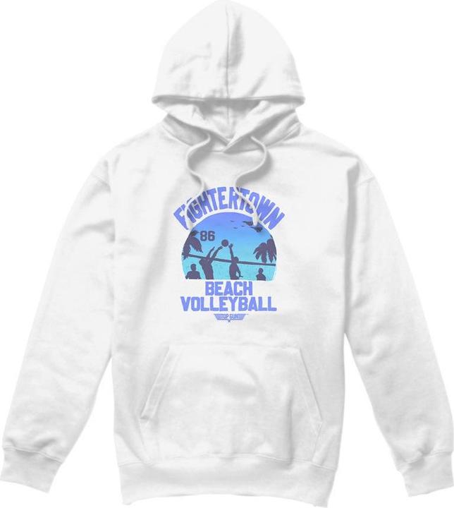 Top Gun Volleyball In Jeans Kapuzenpullover