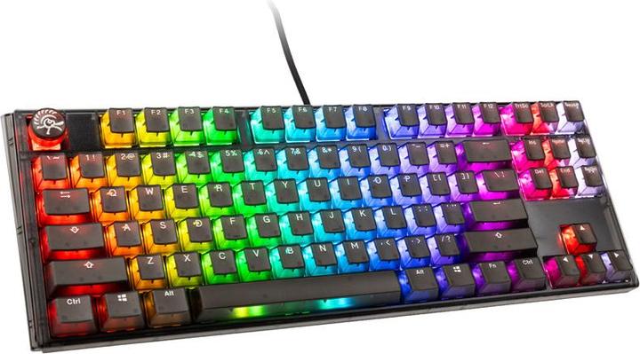Image du produit Ducky One 3 Aura Black TKL Clavier de jeu, RGB LED - MX-Silent-Red (US) (ING. Int., Filaire)
