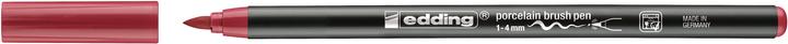 Actual product image Edding Porcelain colouring pen Brushpen (Crimson, 4 mm, 1 x)