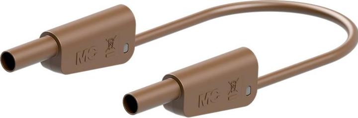 Stäubli SLK-4N-S25 Cordon de mesure ( - ) 200 cm Marron 1 pce (Ligne de mesure)
