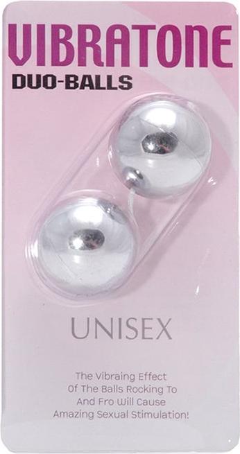Seven Creations Vibratone Duo Kugeln Silber Blisterkarte