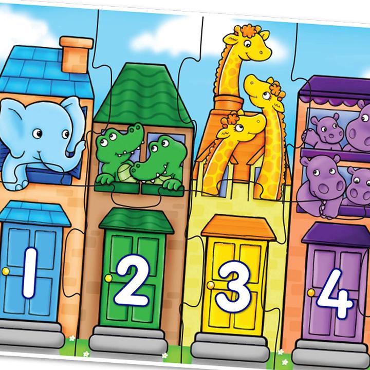 Actual product image Orchard Toys Puzzle 20 pcs. Number Street