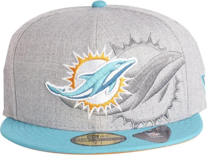 Actual product image New Era 59Fifty Cap - SCREENING NFL Miami Dolphins - 8 (8)