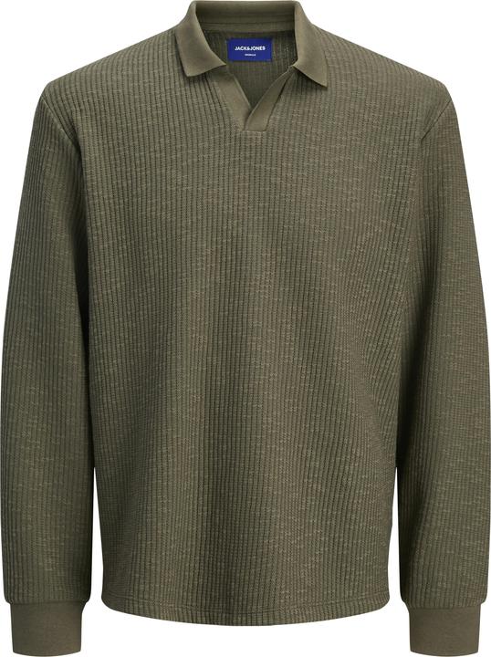 Jack & Jones Jorwinter Ottoman Split Neck Styd Aw24
