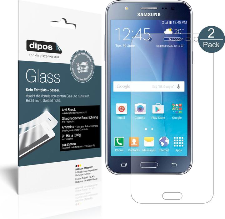 Actual product image Dipos Screen Protector Anti-Shock (1 Piece, Samsung Galaxy J5)
