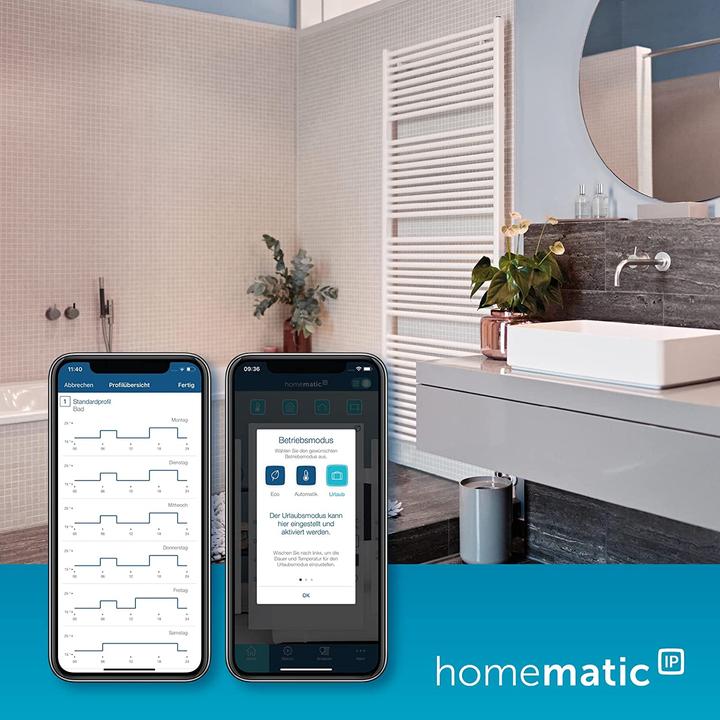 Actual product image EQ-3 Smart Home Radiator Thermostat - Evo, Silver, Digital Thermostat Heating, Control
