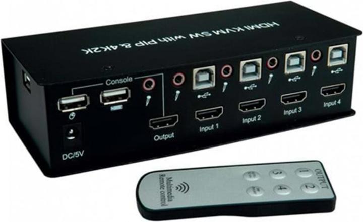 Produktbild Value Audio Switch mit USB-Hub