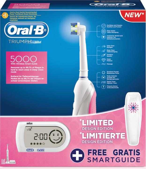 Immagine prodotto Oral-B Triumph 5000 SmartGuide in edizione limitata