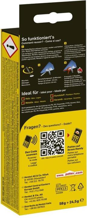 Actual product image Pattex Assembly Filling Adhesive