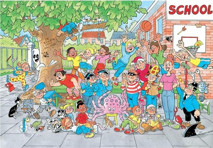 Actual product image Jan van Haasteren Puzzle Junior Class Photo, 360 pieces. (360 pieces)