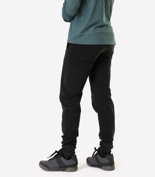 Produktbild Rockrider Radhose MTB Sommer All Mountain leicht und atmungsaktiv Damen/Herren schwarz (L)