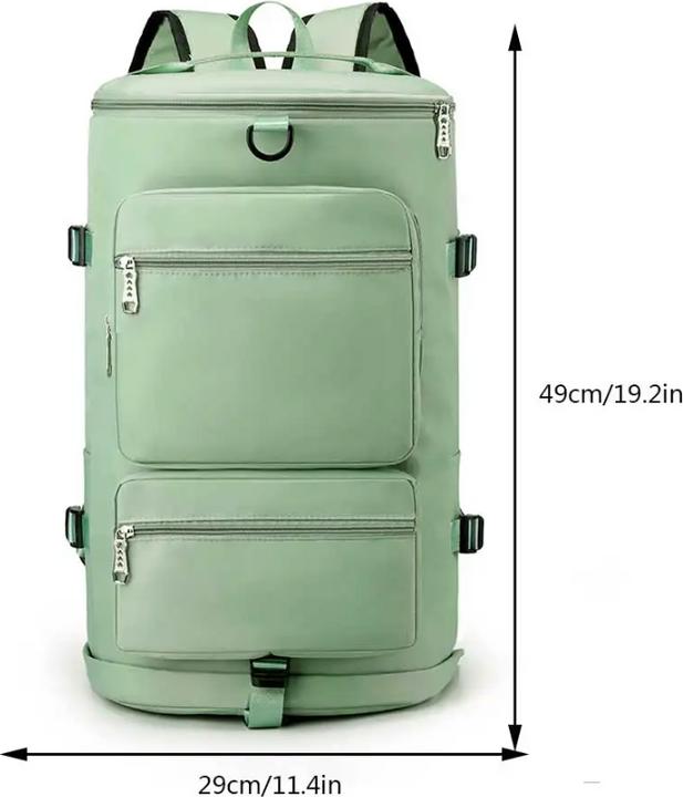 Only-Bags.Store Reise-Rucksack, grosse Kapazität Wandern Rucksack, trocken-nass Trennung Gepäcktasche