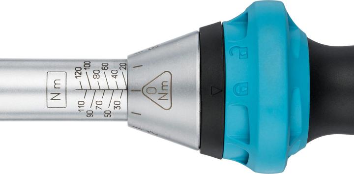Actual product image HAZET Torque spanner 5121-3CT (1/2", 20 Nm, 120 Nm)