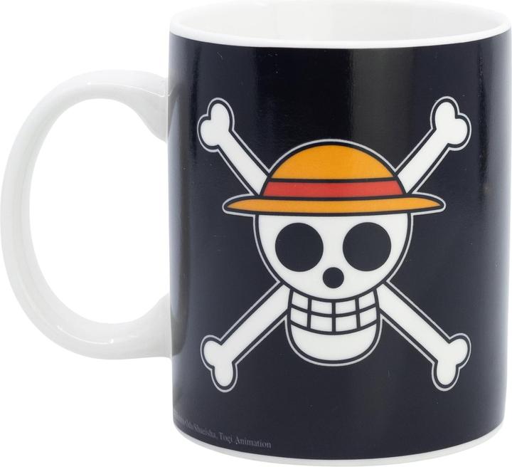 Stor One Piece "Piratenkönig Luffy" (325 ml) - Zaubertasse (325 ml, 1 x)