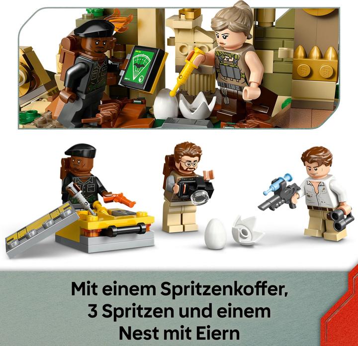 Actual product image LEGO Spinosaurier & Quetzalcoatlus: Hubschrauber-Einsatz (76976, LEGO DC)