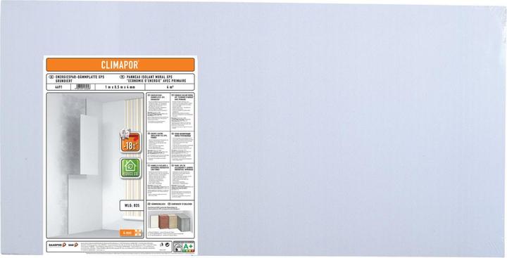 Produktbild Climapor Dämmplatte (0.67 kg, Grau, Weiss)