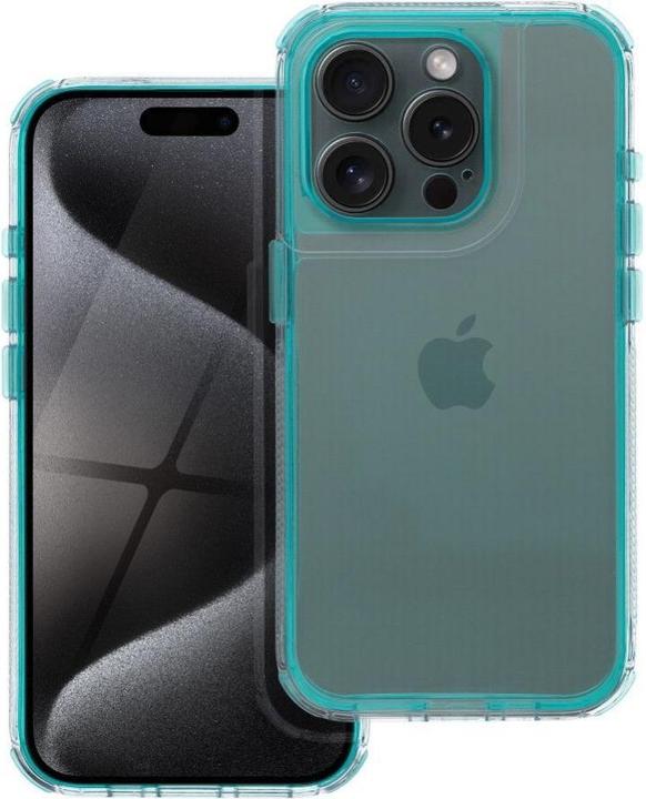 Actual product image OEM Back panel cover MATRIX CLEAR Case for IPHONE 16 Pro mint (Apple iPhone 16 Pro)