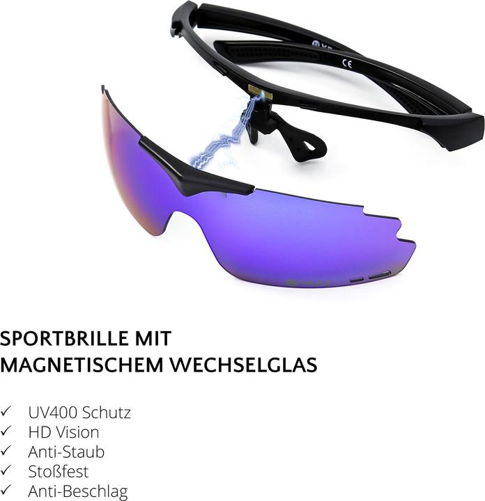 Produktbild Yeaz Sunup (Schwarz, Blau)