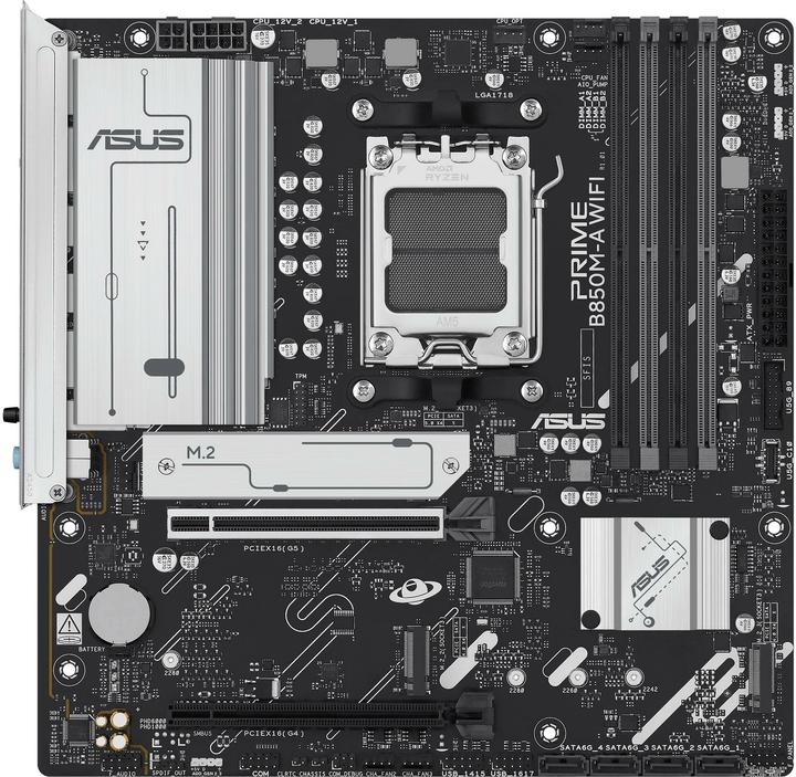ASUS PRIME B850M-A WIFI (AM5, AMD B850, mATX)