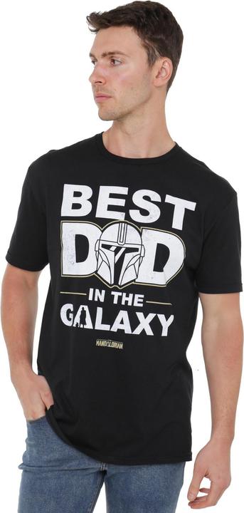 Actual product image Star Wars Mens Best Dad In The Galaxy T-Shirt (XL)