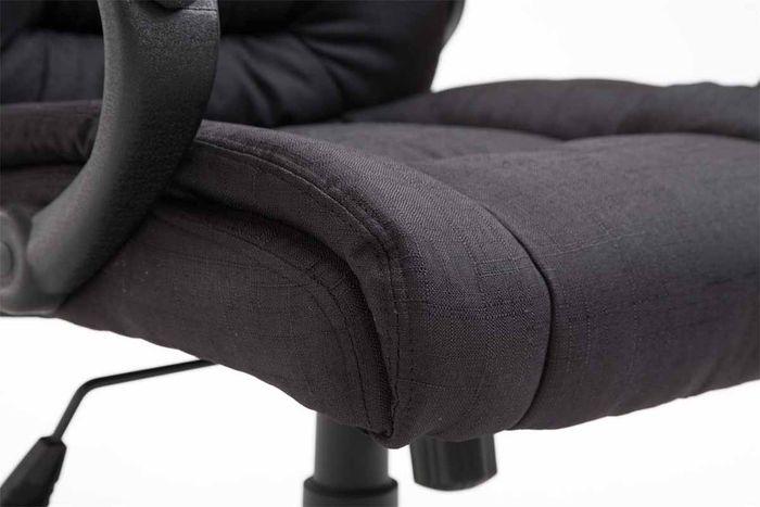 Produktbild CLP Bürostuhl XL Sparta Stoff, schwarz