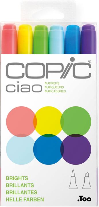 Produktbild Copic Brights (Mehrfarbig, 3 mm, 6 x)