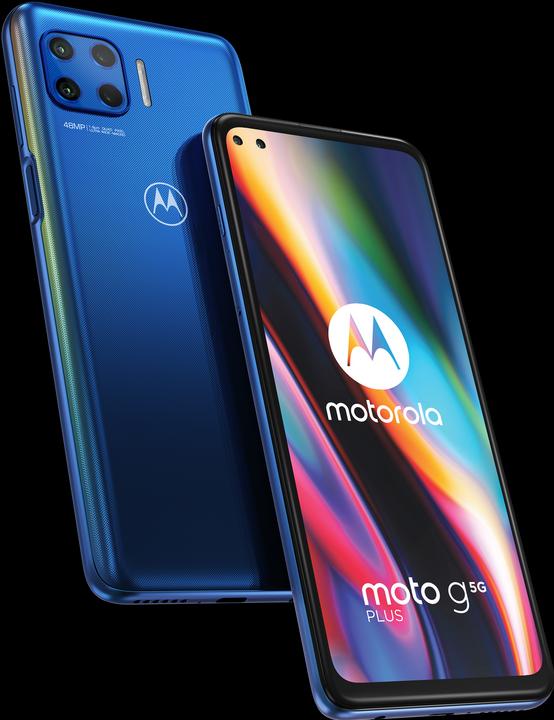 Actual product image Motorola Moto G 5G Plus (128 GB, Surfing Blue, 6.70", Dual SIM, 48 Mpx, 5G)