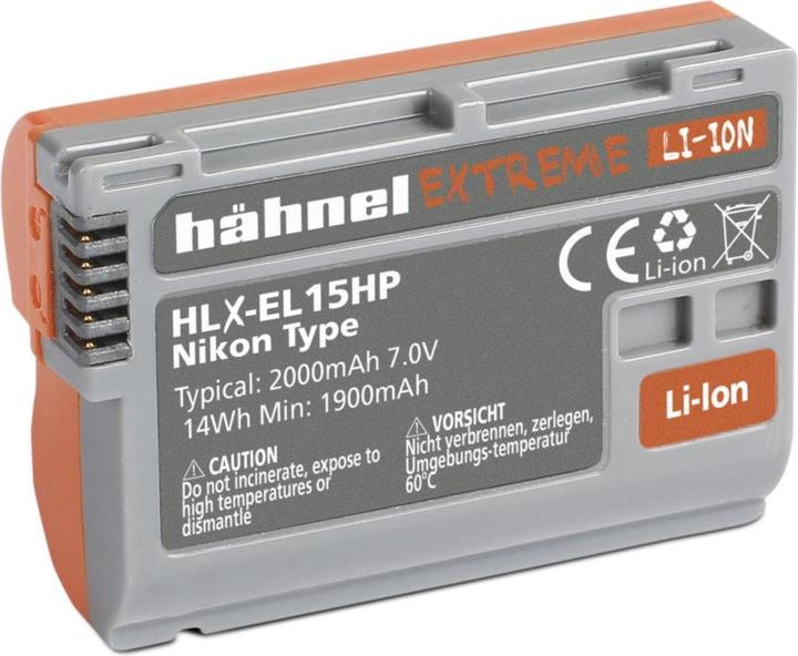 Image du produit Hähnel Digitalkamera-Akku HLX-EL15HP (Batterie de l'appareil photo)