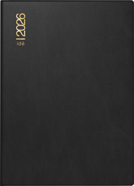 Actual product image Rido Taschenkalender Kunststoff schwarz (A6, German)
