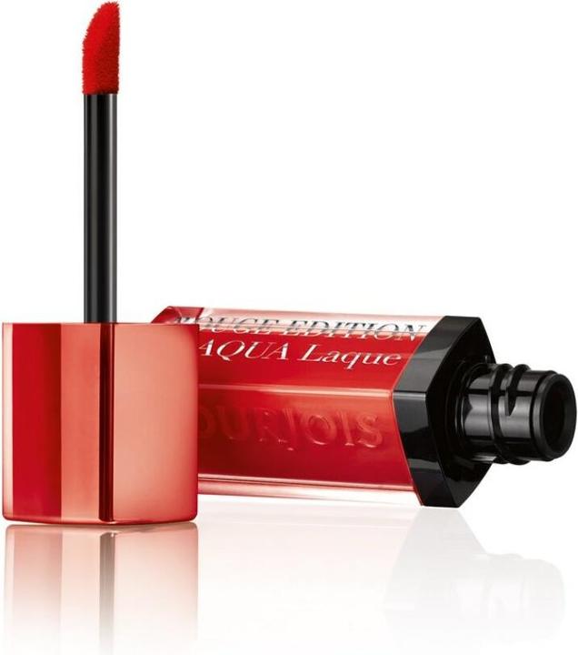 Actual product image Bourjois Rouge Edition Aqua Lipstick Number 05 Red My Lips 6ml (05 Red My Lips)