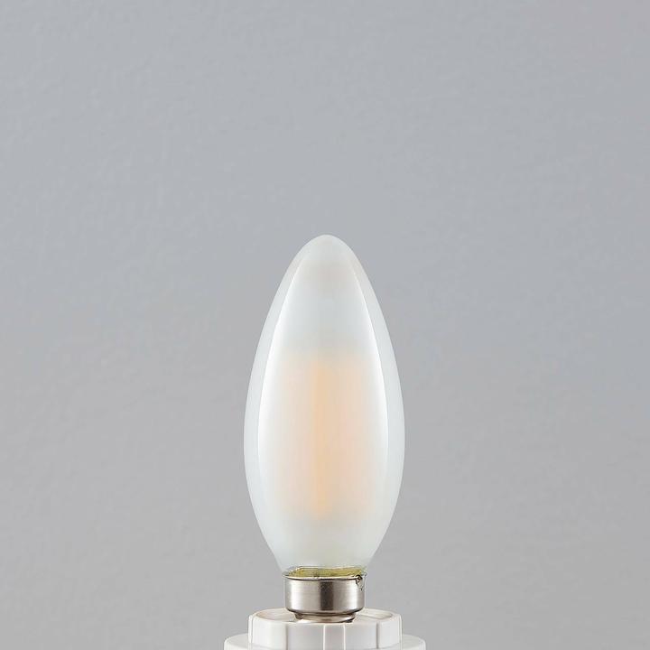 Actual product image Arcchio LED Lamp E14 4W 2,700K Candle, Dimmable, Frosted (E14, 4 W, 470 lm, 1 x, E)