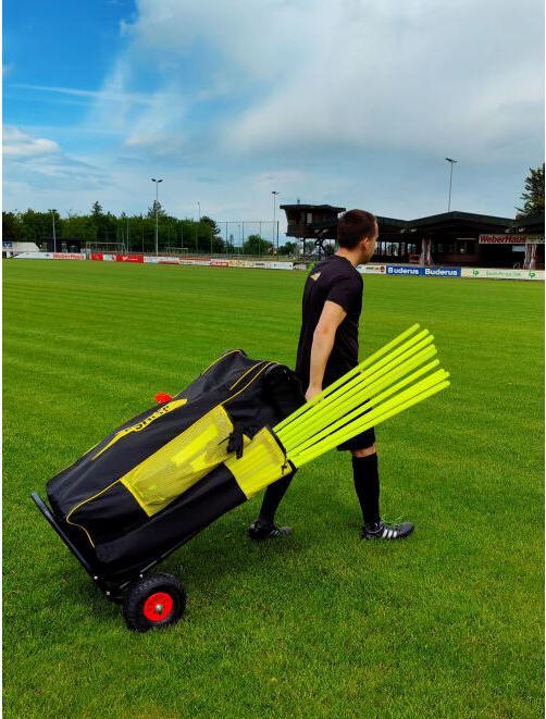 Immagine prodotto Power Shot Carrello porta attrezzatura da calcio Powershot®, nero