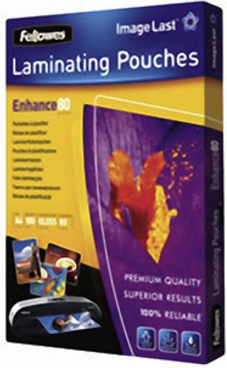 Actual product image Fellowes Enhance 80 (A4, 100 Piece, 80 µm)