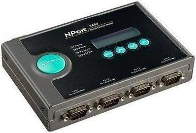 Moxa NPORT 5450I - 4-Port RS-232422485 Geräteserver mit 2 kV Isolationsschutz