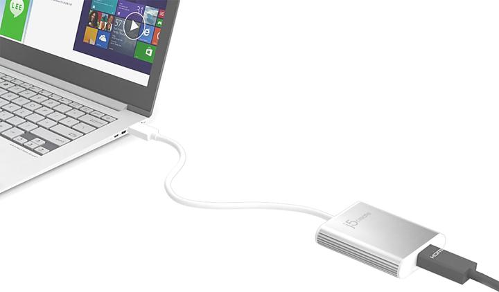 Produktbild j5Create USB 3.0 zu (USB, 7.60 cm)