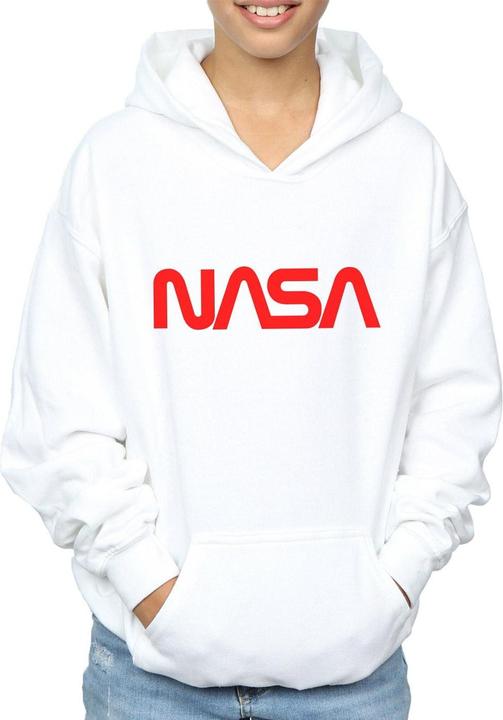 Immagine prodotto Nasa Modern Logo Felpa con Cappuccio Ragazzi (128)